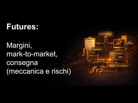 Futures — Parte 1: come funzionano (margini, mark-to-market, consegna)